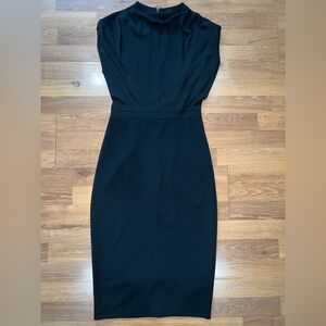 Express Black Strapless Dress